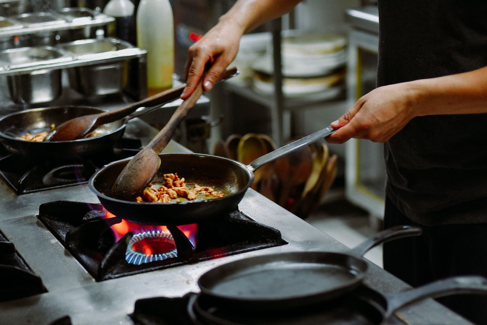 Commercial kitchen requiring grease trap service, Amarillo TX